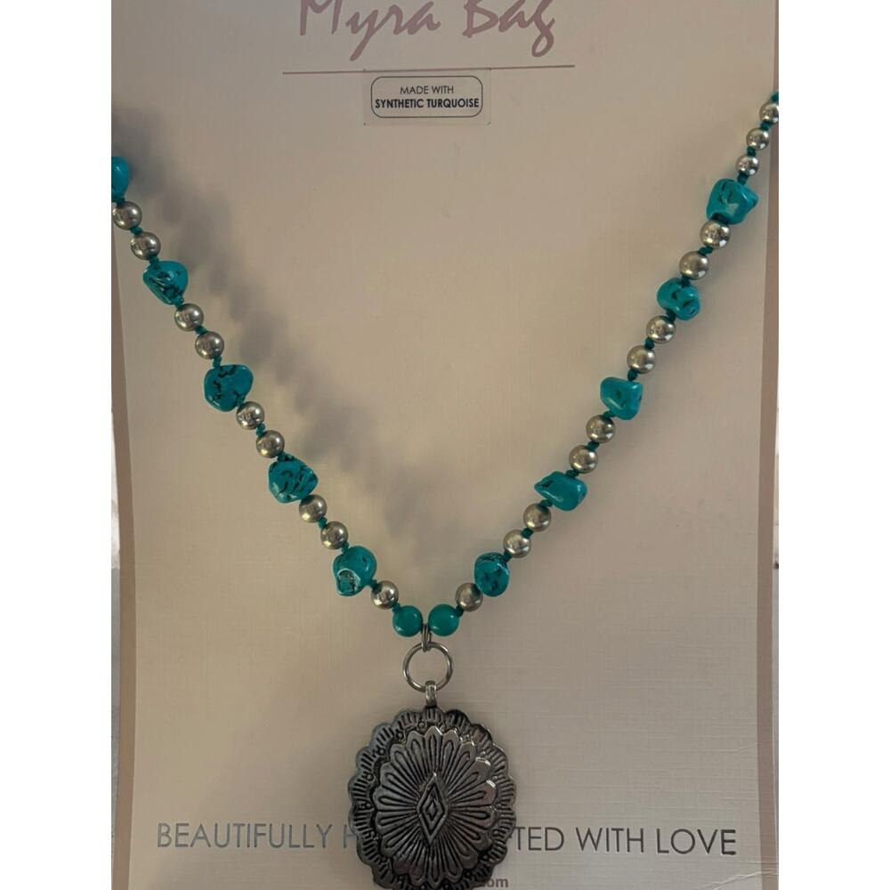 Myra Bag Verdant Valley Concho Necklace NWT - Picture 3 of 4